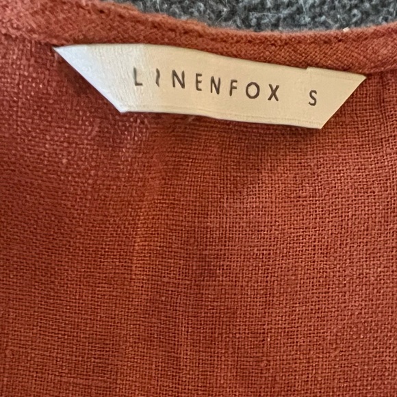 Linenfox Rust Dress - Picture 4 of 7